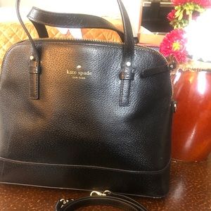 Authentic black Kate Spade Handbag